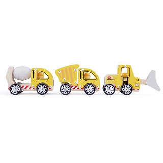 Construction vehicles set - 3 pieces